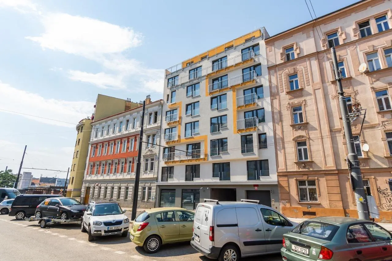 Studio Brand New Apartment #28 In New Building With Free Parking In City Center Praha Česká republika